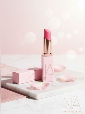 NARS Afterglow Lip Balm Orgasm 777 Mini 0.03 oz New Pink Hydrating Glow